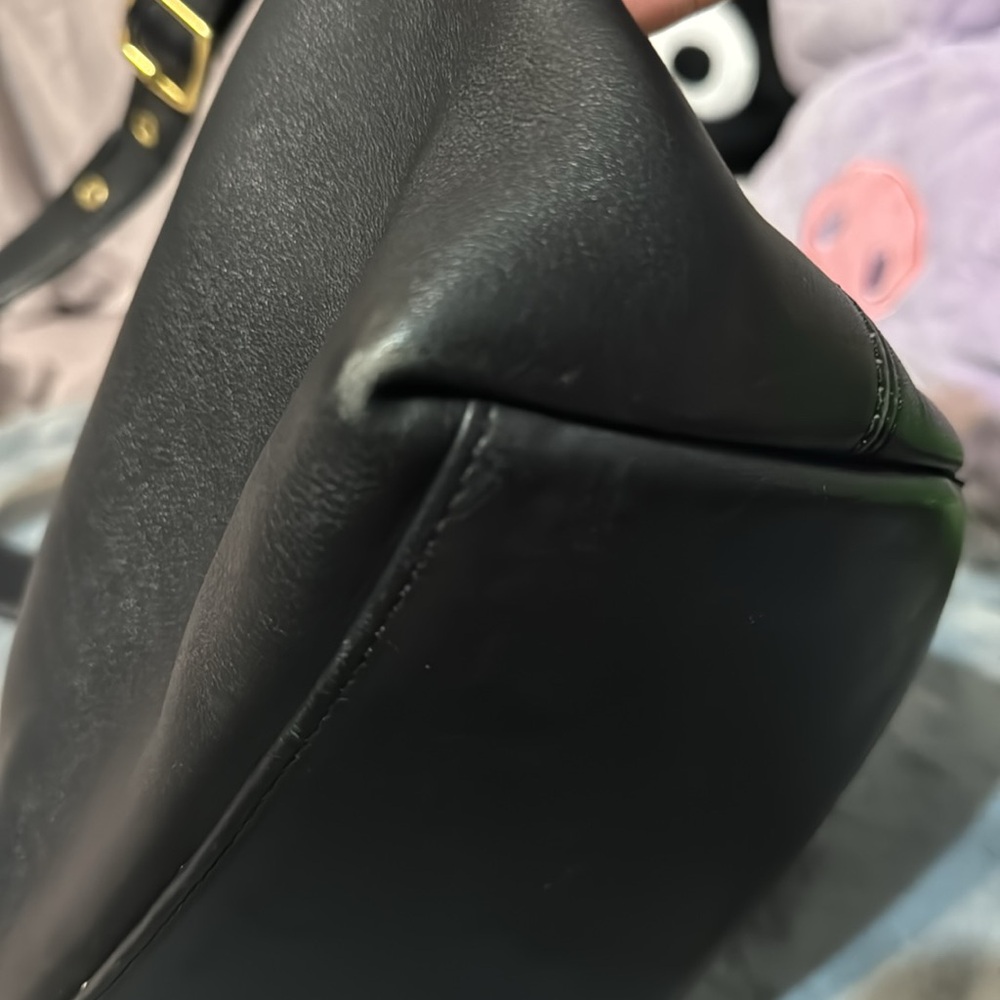 Coach Vintage legacy black leather bucket bag 9165 - Picture 11 of 17
